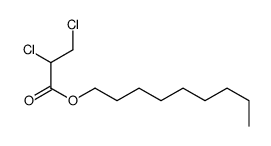 nonyl 2,3-dichloropropanoate Structure