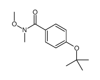 4-tert-Butoxy-N-methoxy-N-methylbenzamide picture
