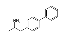 [1,1'-Biphenyl]-4-ethanamine, α-methyl Structure