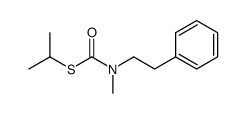 S-propan-2-yl N-methyl-N-(2-phenylethyl)carbamothioate Structure