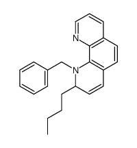 1-benzyl-2-butyl-2H-1,10-phenanthroline结构式