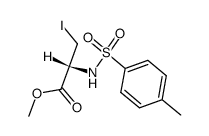 ester methylique de la N-tosyl β-iodo L-alanine结构式