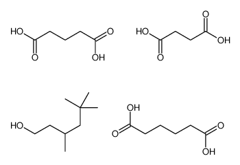 butanedioic acid,hexanedioic acid,pentanedioic acid,3,5,5-trimethylhexan-1-ol结构式