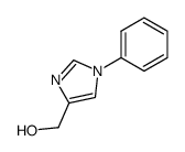(1-Phenyl-1H-imidazol-4-yl)methanol Structure