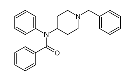 N-(1-benzylpiperidin-4-yl)-N-phenylbenzamide结构式