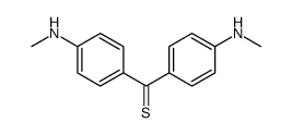 bis[4-(methylamino)phenyl]methanethione Structure