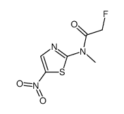 2-Fluoro-N-methyl-N-(5-nitro-thiazol-2-yl)-acetamide Structure