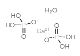 Calcium dihydrogen phosphate 1-hydrate structure