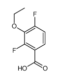 3-ethoxy-2,4-difluoro-benzoic acid结构式