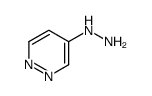 pyridazin-4-ylhydrazine Structure
