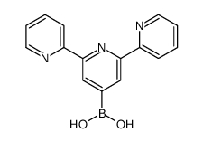 (2,6-dipyridin-2-ylpyridin-4-yl)boronic acid Structure