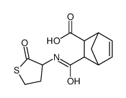 2-[(2-oxothiolan-3-yl)carbamoyl]bicyclo[2.2.1]hept-5-ene-3-carboxylic acid结构式