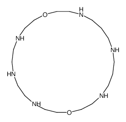 1,13-dioxa-4,7,10,16,20,24-hexazacyclohexacosane结构式