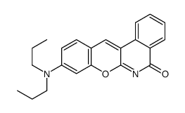 9-(dipropylamino)chromeno[2,3-c]isoquinolin-5-one Structure