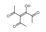 3-Acetyl-4-hydroxy-3-hexene-2,5-dione结构式