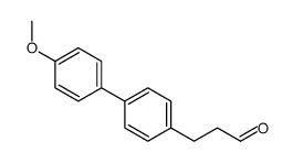 3-(4'-Methoxy-4-biphenylyl)propanal结构式