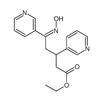 ETHYL 5-OXAMINO-3,5-DI(3-PYRIDYL)PENTANOATE结构式