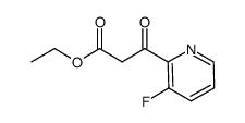 3-(3-氟吡啶-2-基)-3-氧代丙酸乙酯结构式