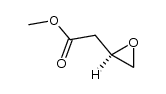 (+) methyl 3,4 epoxybutyrate Structure