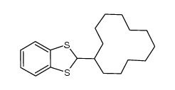 2-cyclododecylbenzo[d][1,3]dithiole Structure