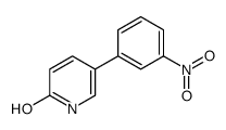 5-(3-nitrophenyl)-1H-pyridin-2-one结构式