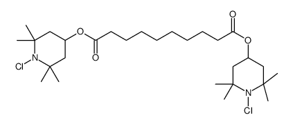 bis(1-chloro-2,2,6,6-tetramethylpiperidin-4-yl) decanedioate Structure
