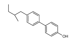 (S)-(+)-4’-(2-甲基丁基)联苯酚结构式