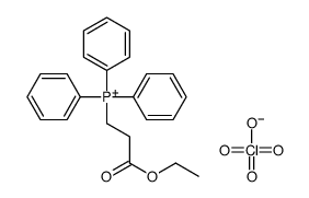 (3-ethoxy-3-oxopropyl)-triphenylphosphanium,perchlorate Structure