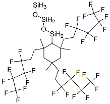 2,4,6-Tris(3,3,4,4,5,5,6,6,6-nonafluorohexyl)-2,4,6-trimethylcyclohexanetrisiloxane picture