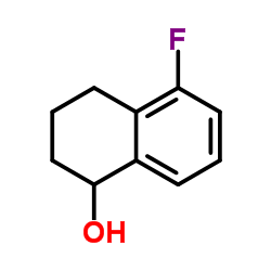 5-氟-1,2,3,4-四氢萘-1-酚结构式