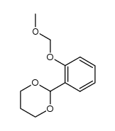 2-(2-(methoxymethoxy)phenyl)-1,3-dioxane Structure