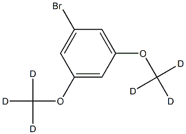 3,5-(Dimethoxy-d6)-bromobenzene Structure