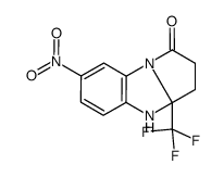 Methyl 5-(2-(trifluoromethyl)-2,3-dihydro-1H-benzo[d IMidazol-2-yl)pentanoate Structure