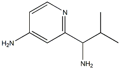 2-(1-Amino-2-methyl-propyl)-pyridin-4-ylamine Structure