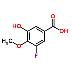 3-fluoro-5-hydroxy-4-methoxybenzoic acid Structure