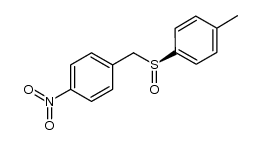 (S)-4-nitrobenzyl p-tolyl sulfoxide Structure