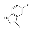 5-bromo-3-fluoro-1H-indazole Structure
