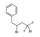 (2,4-dibromo-4,4-difluorobutyl)benzene结构式