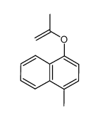 2-((4-methyl-1-naphthyl)oxy)propene结构式