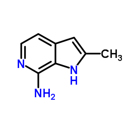 7-amino-2-Methyl-6-azaindole structure