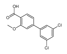 4-(3,5-dichlorophenyl)-2-methoxybenzoic acid Structure