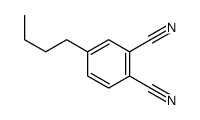 4-butylbenzene-1,2-dicarbonitrile结构式