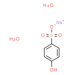 HYDROXYBENZENESULFONIC ACID, SODIUM SALT DIHYDRATE)结构式