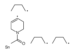 1-(4-tributylstannyl-3,6-dihydro-2H-pyridin-1-yl)ethanone Structure