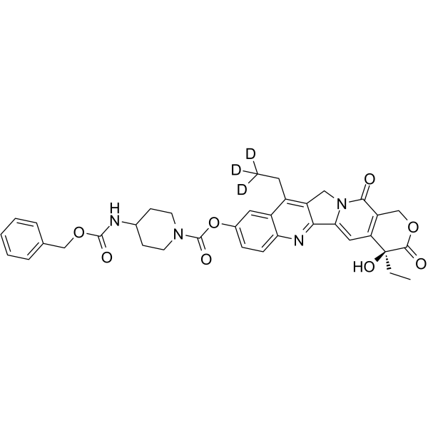 RPR132595A-phenylmethyl hydrogen carbonate-d3结构式