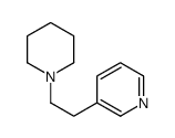 Piperidine, 1-(2-(3-pyridyl)ethyl)-结构式