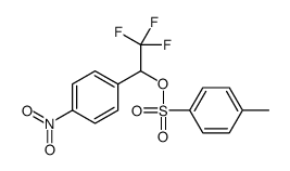 2,2,2-trifluoro-1-(4-nitrophenyl)ethyl 4-Methylbenzenesulfonate structure