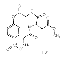 methyl 3-[(2-aminoacetyl)amino]-3-[(4-nitrophenoxy)carbonylmethylcarbamoyl]propanoate picture