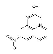 N-(6-nitroquinolin-8-yl)acetamide Structure