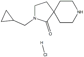 2-(Cyclopropylmethyl)-2,8-diazaspiro[4.5]decan-1-one hydrochloride图片